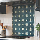 House Beautiful Jasper Indigo Kitchen Splashback 600mm x 750mm x 6mm