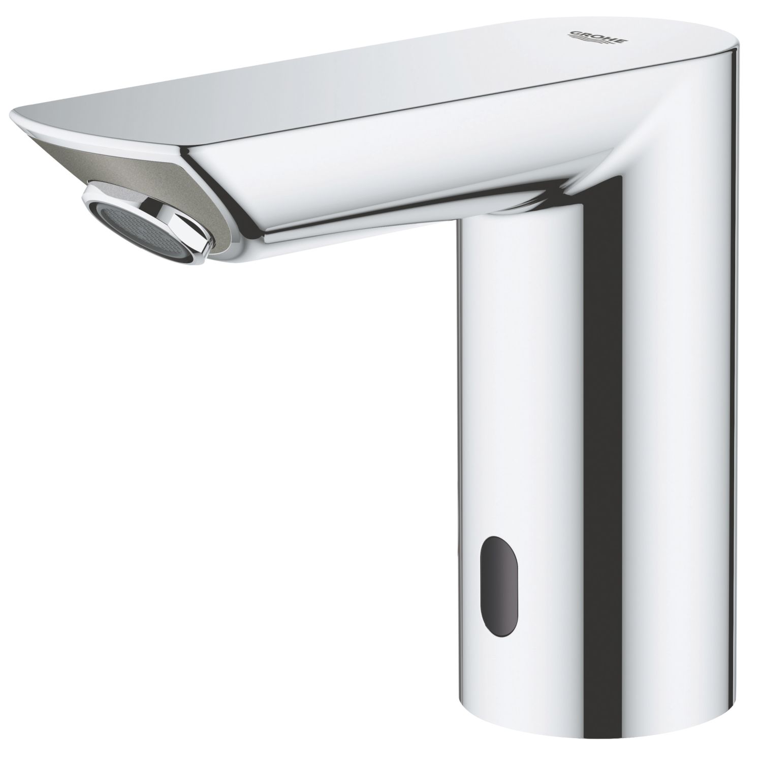 Grohe Bau Cosmopolitan E Battery-Powered 123123 Chrome Mono Basin Mixer Tap (430JY)