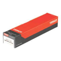 Timco Carriage Bolts Carbon Steel Zinc-Plated M10 x 160mm 25 Pack