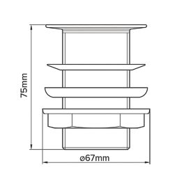 Flomasta  Unslotted Free Flowing Basin Basin Waste