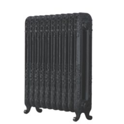 Arroll 794mm x 684mm 3550BTU Black Cast Iron 2 Column Radiator