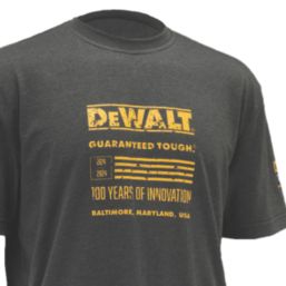 DEWALT 100 Year Graphic Short Sleeve T-Shirt Grey X Large 45-47" Chest