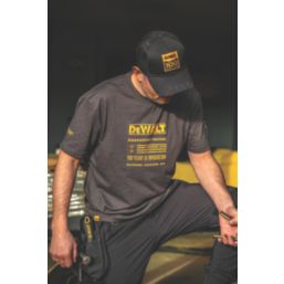 DEWALT 100 Year Graphic Short Sleeve T-Shirt Grey X Large 45-47" Chest