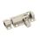 Smith & Locke Straight Barrel Door Bolt Satin Nickel 40mm