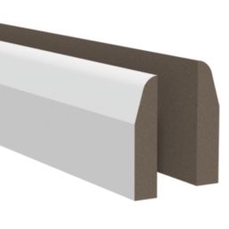 Essentials Primed MDF Chamfered Architrave 2100mm x 69mm x 14.5mm 5 Pack