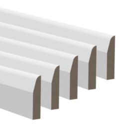 Essentials Primed MDF Chamfered Architrave 2100mm x 69mm x 14.5mm 5 Pack