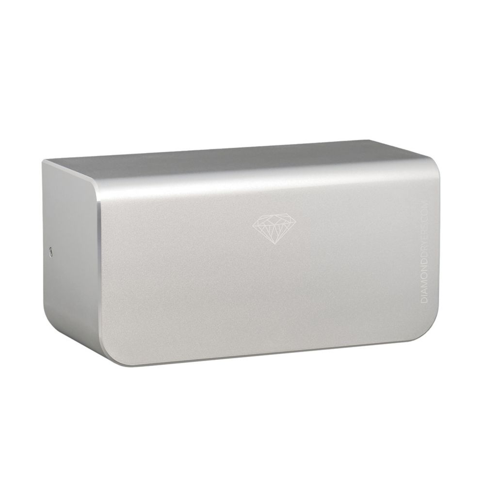 Diamond Dryer Automatic Hand Dryer Silver 300W Screwfix
