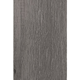 Kraus Grasmere Grey Wood-Effect Vinyl Flooring 2.2m²