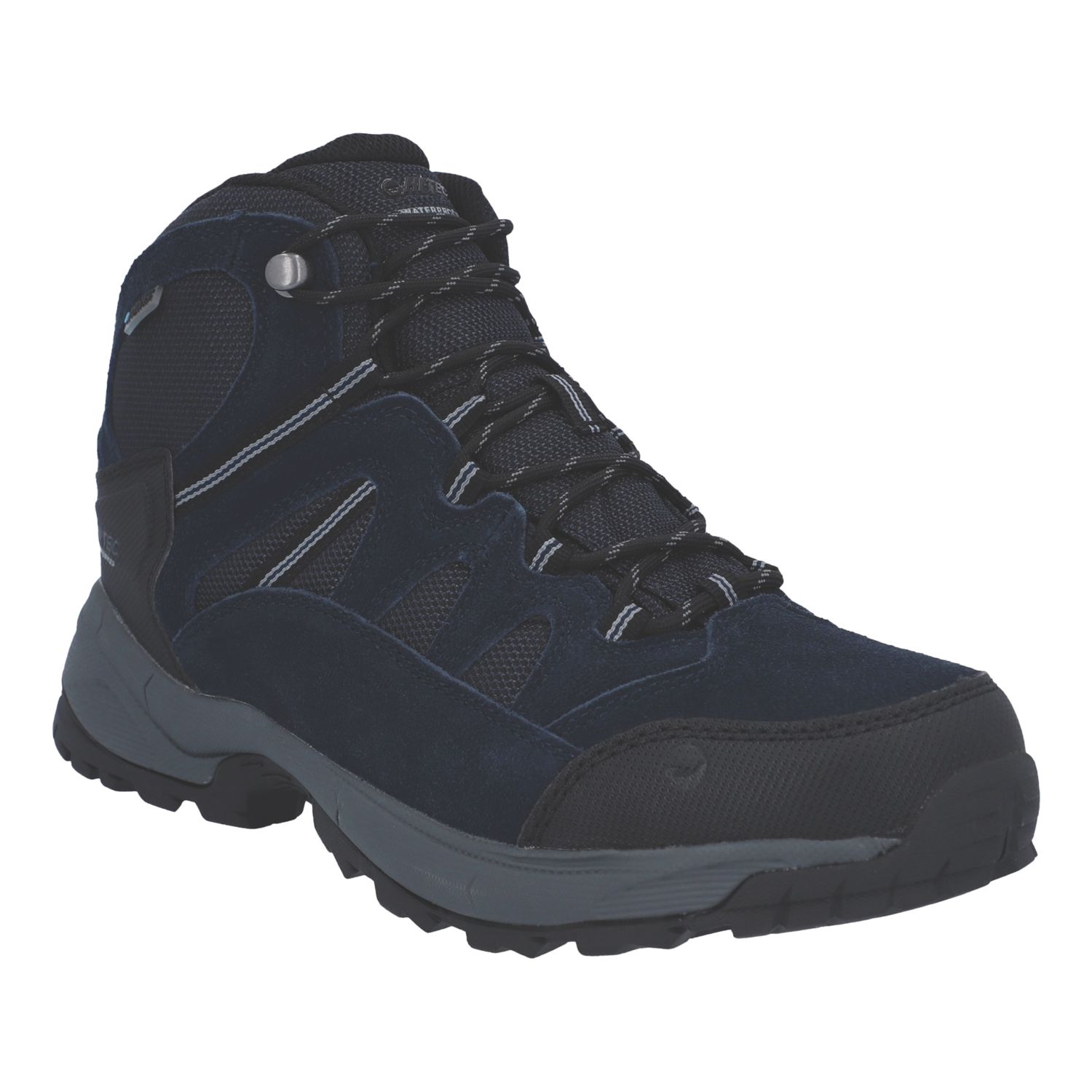Hi-Tec Bandera Lite Size 7 Blue Waterproof Non Safety Work Boots (430XL)