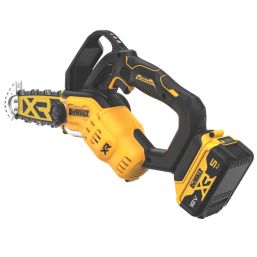 DEWALT DCMPS520P1-GB 18V 1 x 5Ah Li-Ion XR Brushless Cordless 20cm Chainsaw