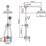 Mira Realm ERD Rear-Fed Exposed Chrome Effect Thermostatic Mixer Shower with Diverter