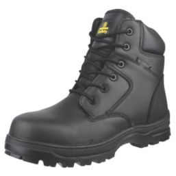 Amblers FS006C Metal Free   Safety Boots Black Size 5