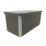 Trimetals  600Ltr 4' 6" x 2' 6" (Nominal) Metal Garden Storage Box Olive Green