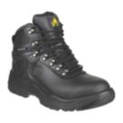 Amblers FS218 Size 10  Black Waterproof Steel Toe Cap Safety Boots