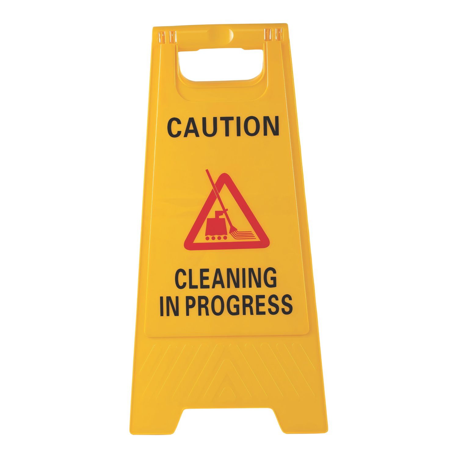 Essentials Caution Cleaning In Progress A-Frame Safety Sign 600mm x 290mm (431AK)