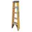 Zarges Fibreglass 1.33m 5 Step Swingback A Frame Step Ladder