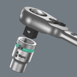 Wera Zyklop 1/4" Drive Metal Ratchet & Socket Set 28 Pieces