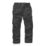 Scruffs TradeFlex Work Trousers Black 30" W 32" L