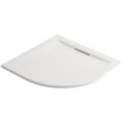Mira Flight Level Safe Quadrant Shower Tray White 900mm x 900mm x 25mm