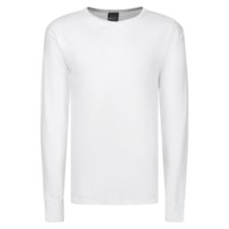 Regatta Professional Long Sleeve Base Layer Thermal T-Shirt White Medium 39.5" Chest