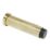 Eclipse Cylindrical Linear Wall Mounted Projection Door Stop 20 x 83mm Satin Brass