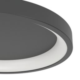 Eglo Loretello-Z RGBW LED Smart Ceiling Light Black 19.6W 2430lm