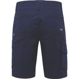 Hard Yakka Raptor Active Shorts Navy 40" W