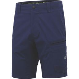 Hard Yakka Raptor Active Shorts Navy 40" W