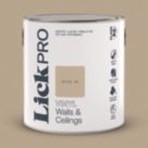 LickPro  2.5Ltr Beige 02 Vinyl Matt Emulsion  Paint