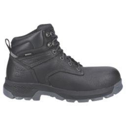Timberland Pro Titan 6" Size 10  Black Waterproof  Safety Boots
