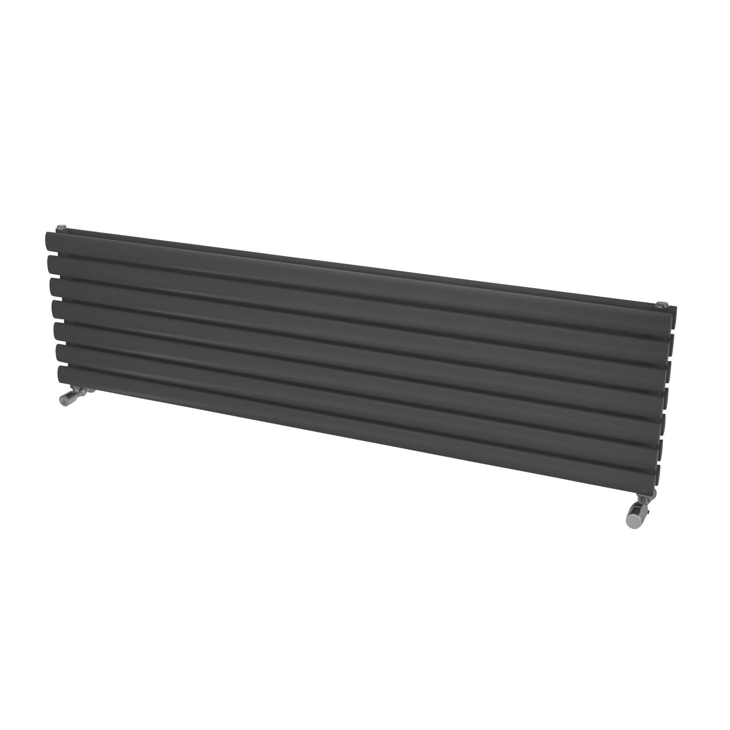 Ximax Fortuna 410mm x 1500mm 3805BTU Anthracite Horizontal Designer Radiator (431TP)