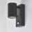 Saxby Palin Outdoor Wall Light With PIR Sensor Matt Black