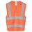 Site Rushton Hi-Vis Waistcoat Orange 2X Large / 3X Large 52" Chest