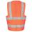 Site Rushton Hi-Vis Waistcoat Orange 2X Large / 3X Large 52" Chest