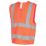 Site Rushton Hi-Vis Waistcoat Orange 2X Large / 3X Large 52" Chest