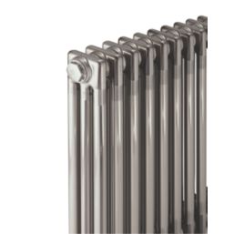Acova 600mm x 812mm 3532BTU Raw Metal Horizontal 3 Column Radiator