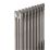 Acova 600mm x 812mm 3532BTU Raw Metal Horizontal 3 Column Radiator