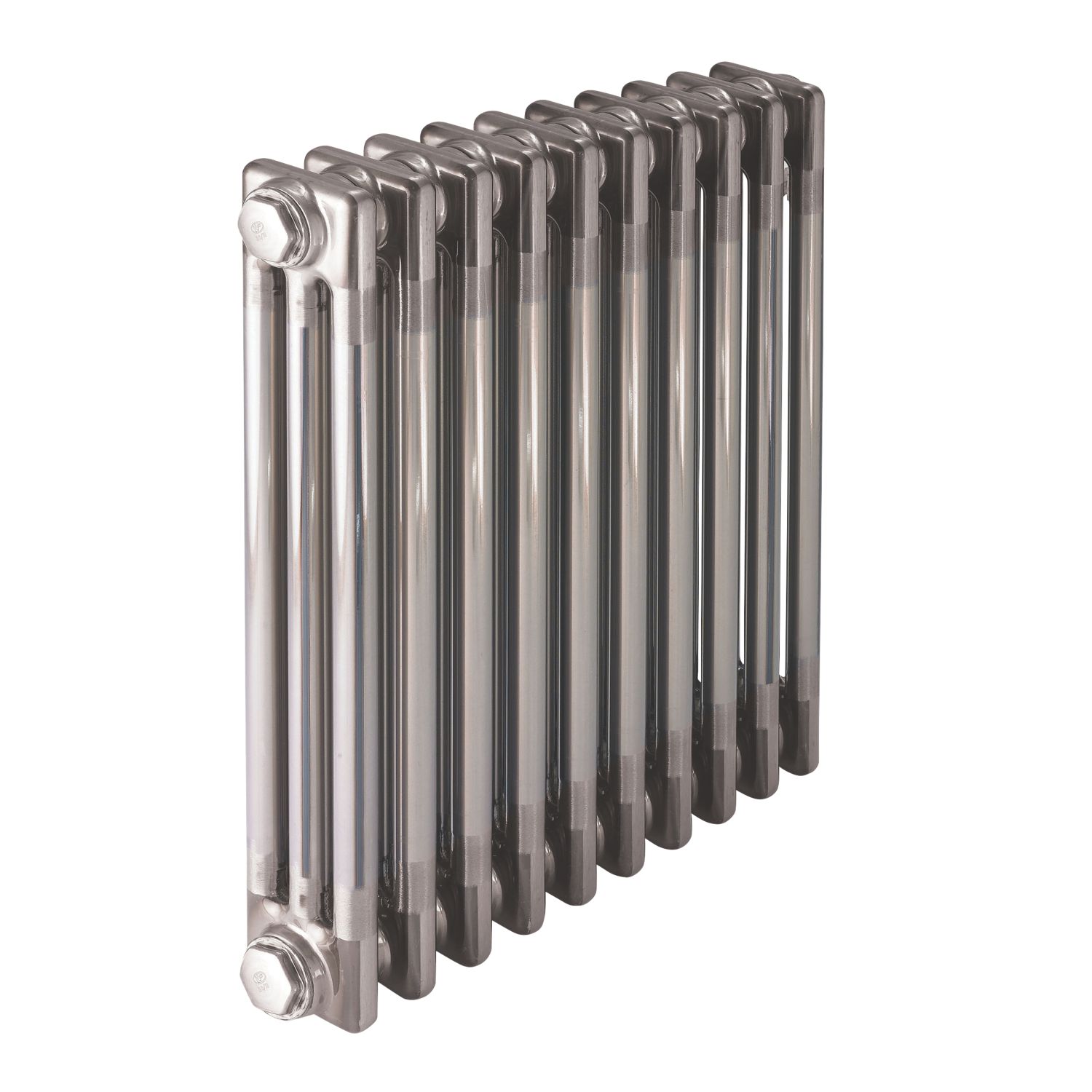 Acova 600mm x 812mm 3532BTU Raw Metal Horizontal 3 Column Radiator (4326P)