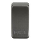 Knightsbridge 'BOILER' Switch Cover Smoked Bronze