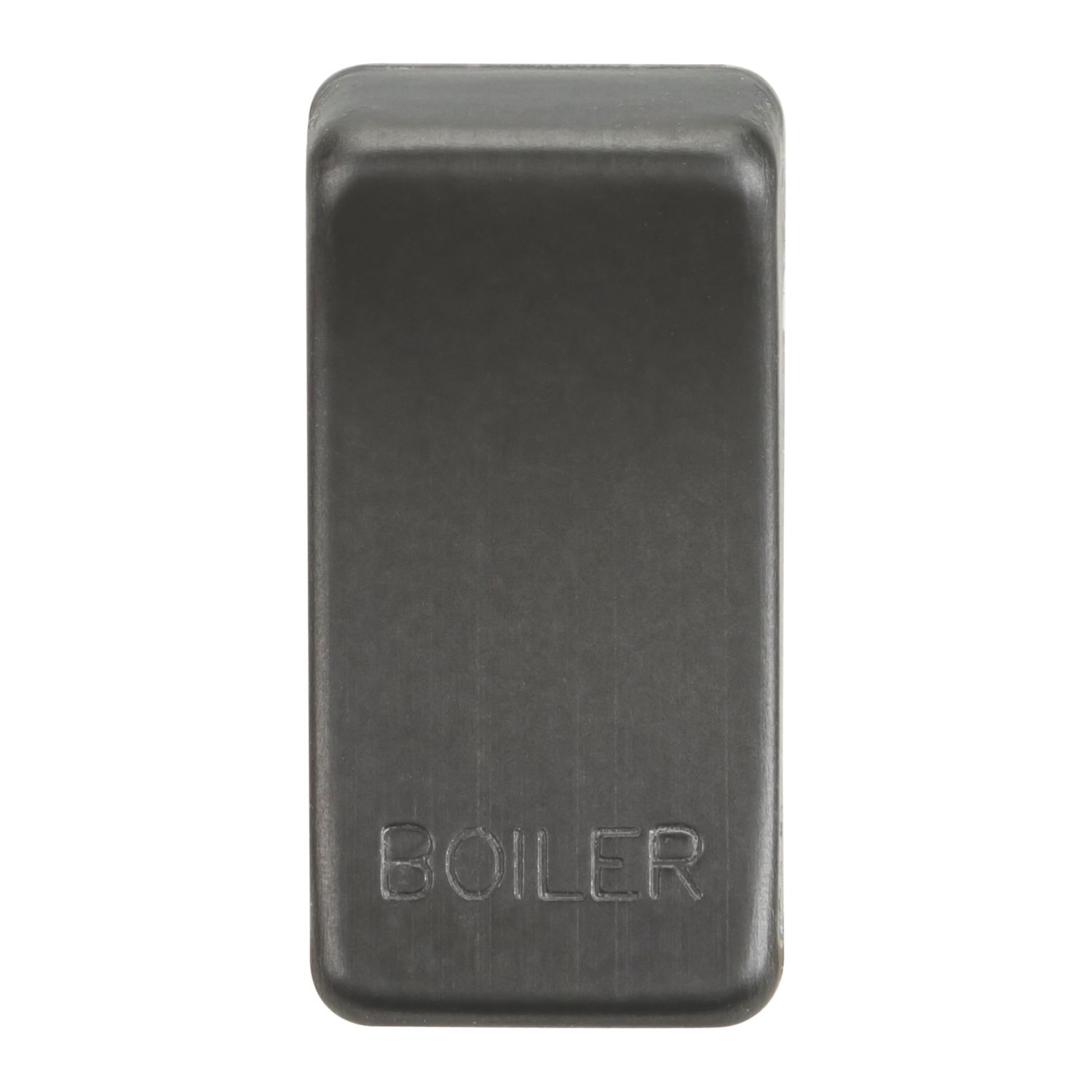 Knightsbridge 'BOILER' Switch Cover Smoked Bronze (432CR)