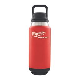 Milwaukee Packout Bottle with Chug Lid 1065ml Red