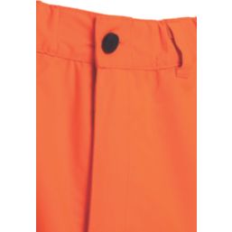 Helly Hansen UC-ME Waterproof Hi Vis Trousers Orange / Ebony 37.7" W 33" L