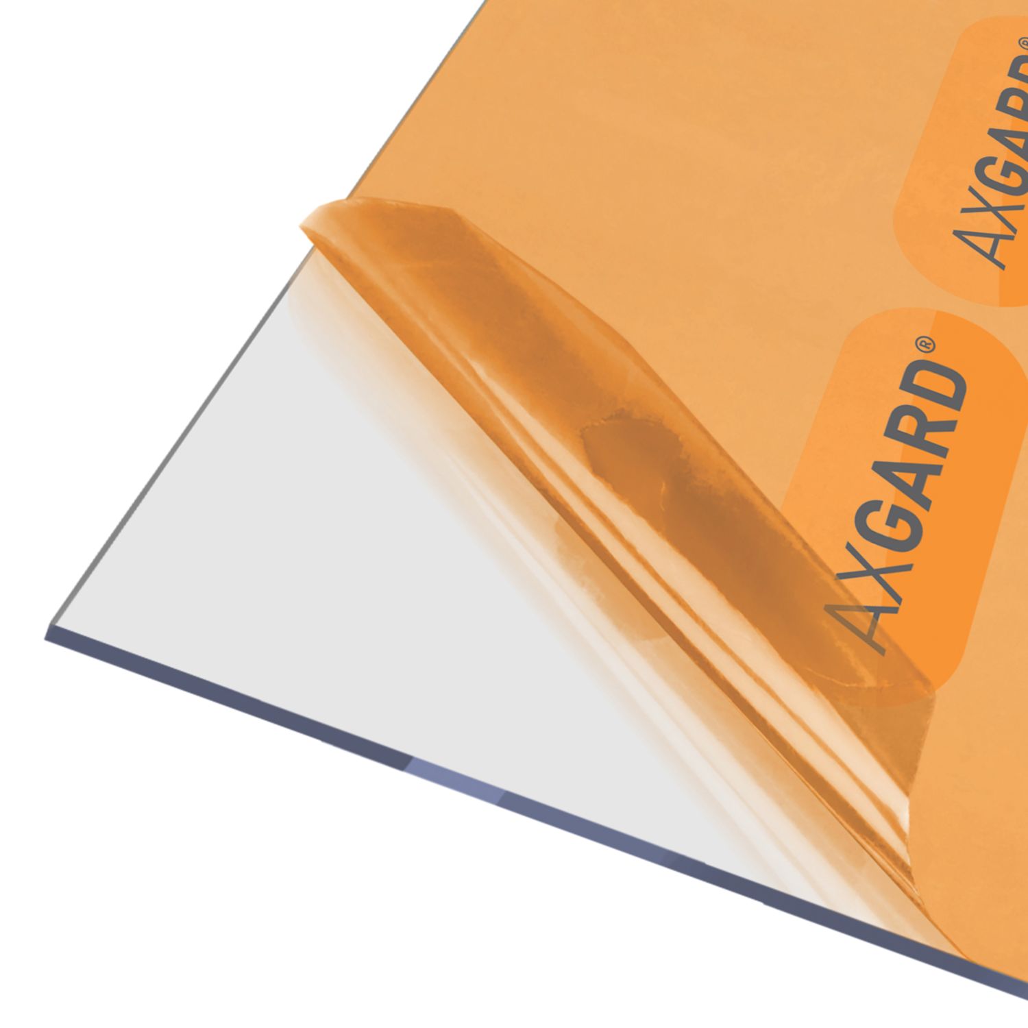 Axgard Polycarbonate Clear Impact-Resistant Glazing Sheet 1000mm x 2000mm x 4mm (432GP)
