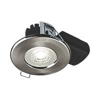 Collingwood DT5 Fixed  Fire Rated LED Downlight Brushed Steel 5W 500lm