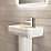 Ideal Standard i.life S Washbasin & Pedestal 1 Tap Hole 450mm