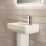 Ideal Standard i.life S Washbasin & Pedestal 1 Tap Hole 450mm