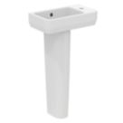 Ideal Standard i.life S Washbasin & Pedestal 1 Tap Hole 450mm