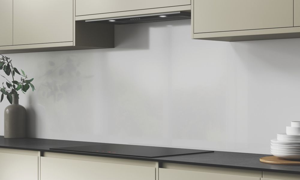 Wilsonart  Glacier White / Neptune Blue High-Rise Splashback 3050mm x 750mm x 4mm