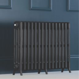 Arroll Edwardian 650mm x 906mm 4200BTU Anthracite Horizontal Designer Radiator