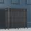 Arroll Edwardian 650mm x 906mm 4200BTU Anthracite Horizontal Designer Radiator